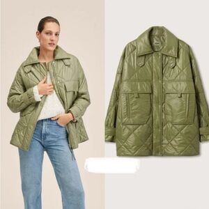 MANGO Ultralight quilted jacket NWOT size XS